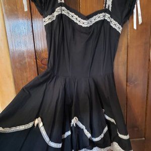 Lolita Goth stretch cotton dress